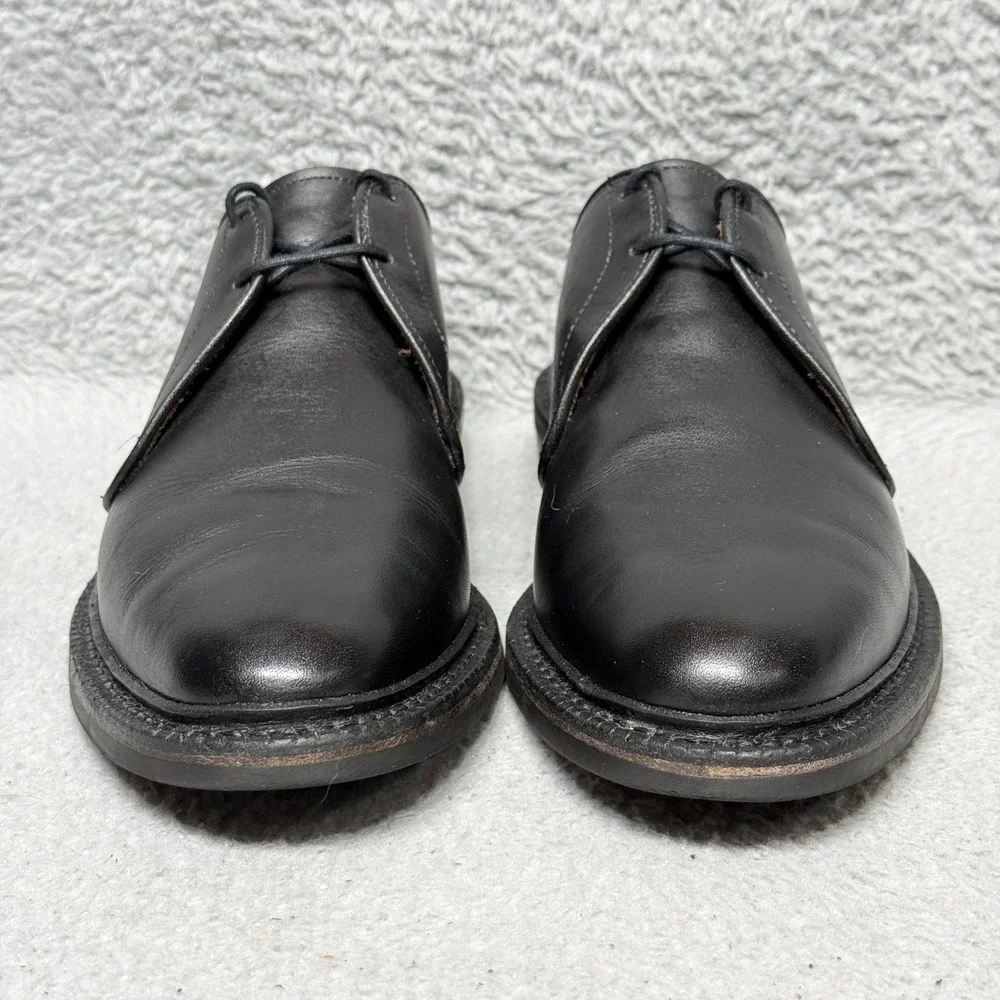 Allen Edmonds Jodox Mens Size 9.5 B Derby Dress Shoes Black Leather 4616